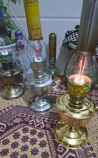 چراغ گردسوز لمپا آبی