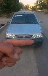 پراید نقره ای مدل ۸۸