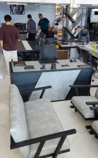 میز پذیرش کارمندی منشی مطالعه گیمینگ