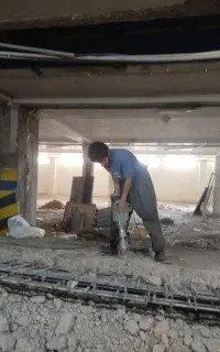 تخریب ساختمان  حمل مصالح ساختمانی