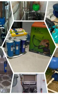 خدمات نصب تعمیر سرویس پمپ و تصفیه آب و پکیج دیواری