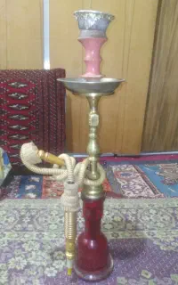 قلیان برنجی حاج ماشالله
