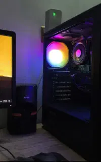 سیستم کامپیوتر  کیس rx580 ram12