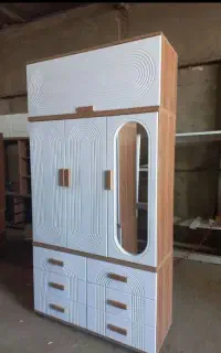 کمد مدل خطی دستگیره چوبی اقساط بلند مدت تولیدی