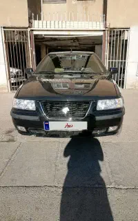 سمند 93 بی رنگ