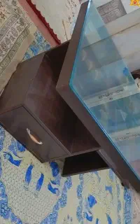 ست کامل عسلی شیک (۳عدد کوچک +۱ بزرگ با شیشه)