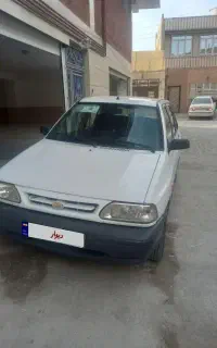 پراید ۱۳۱ مدل ۸۸ بدون رنگ و بدون جوش و ترک در شاسی