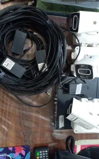 دوربین ودستگاه ۴ کانله درحد نو