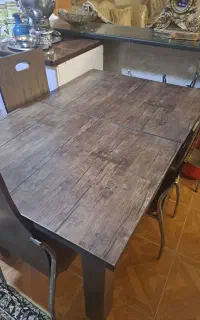 میز ۴ نفره تبدیل به ۶ نفره