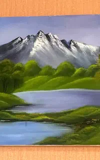 تابلو رنگ روغن دستی