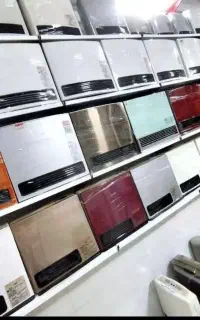 بخاری ژاپنی برقی گازی توان ۴۰۰۰طرح سیاه سفید ZXO