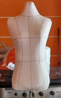 مانکن پایه دار خیاطی