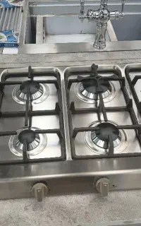 اخوان اجاق گاز ۶ شش شعله استیل v31