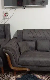 مبل و گل میز