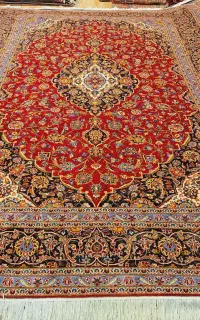 ۹متری دستباف کاشان کرک دونه اناری