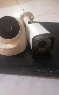 دستگاه ضبط 4 کانال با 2 دوربین و هارد