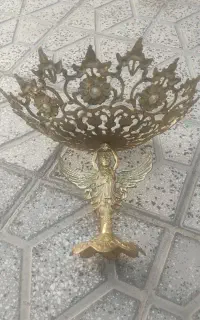 جا میوای طرح فرشته بزرگ و سنگین برنز
