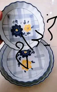 ظروف گل پنبه ای و انگوری