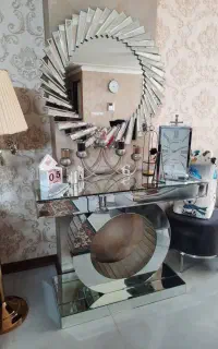 ایینه کنسول خورشیدی ایینه ای