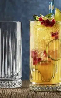 لیوان کریستال پاشاباغچه طرح الیسا
