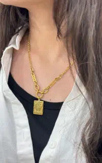 گردنبند دخترانه رنگ ثابت