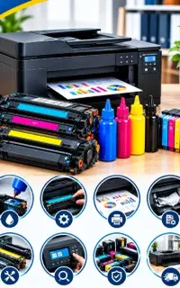 شارژ کارتریج و تعمیر پرینتر قیمت همکاری