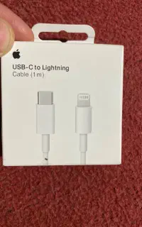 کابل آیفون اصلی با گارانتی آکبند نو