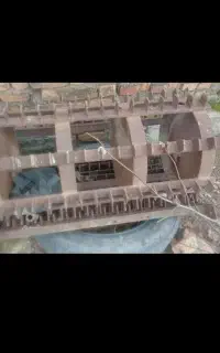 دیگ وخرمنکوب شالی کمباین