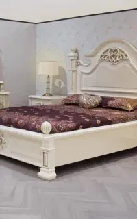 تخت خواب دونفری  صدف  تولیدی  محمدی