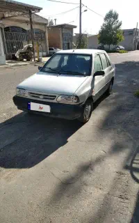 پراید مدل 94 دو رنگ با کارت کارشناسی