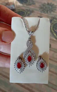 نیم ست نقره