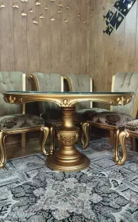 میز نهار خوری ۶نفره بسیار شیک