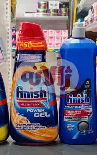 ژل ماشین ـ جلا دهنده ماشین ظرفشویی فینیش finish