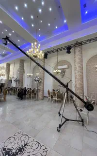 کرین تصویربرداری.   عکاسی. دوربین فیلمبرداری