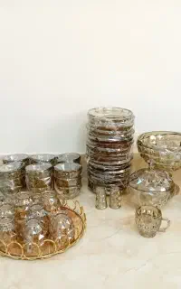سرویس پذیرایی کریستال ۱۸ نفره کامل