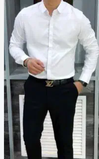 کت و شلوار ب همراه کروات پیراهن و کفش فقط3200