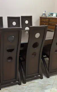 میز نهار خوری هشت نفره