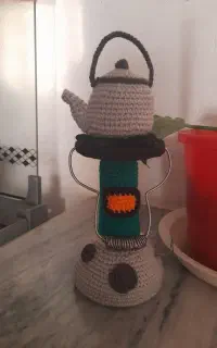 بافتنی چراغ خوراک پز دکوری