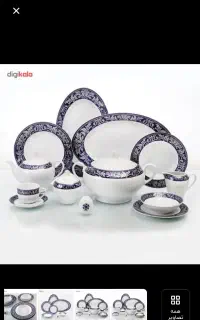 غذاخوری ۱۲نفره چینی زرین با کارتن