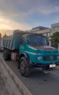 بنز تک کمپرسی فیروزه ای بیرنگ عطیقه
