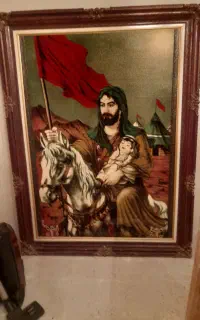 حراج حراج حراج ویژه تابلوفرش امام حسین بزرگ