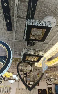 لوستر مثلثی شیک)89