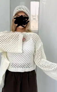 ست سه تیکه قلاب بافی