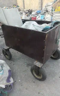 گاری آهنی با لاستیک بادی