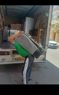 کارگراساس کشی متخصص درجابجایی.اساس منزل.یخچال ساید