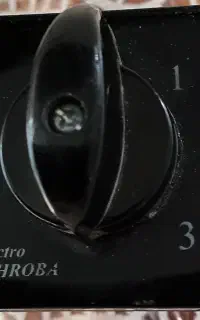 کلید سلکتوری سه حالته الکترو کهربا.