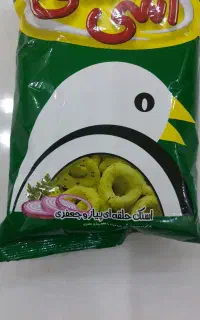 پفک اشی مشی با طعم پیاز جعفری