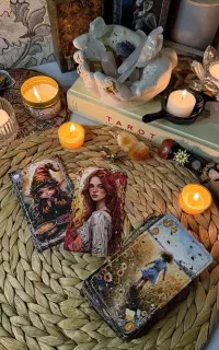 فال تاروت وقهوه توتون شمع و فال چای