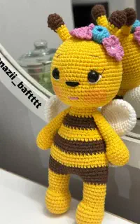عروسک های بافتنی پاپکورنی