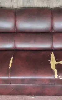 مبل هفت نفره چرمِ راحتی